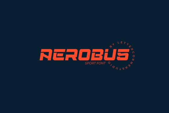 Aerobus Font: A Premium Display Typeface for Elegant Branding