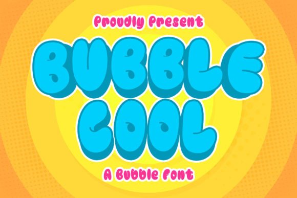 Bubble Cool: A Modern Display Font for Web Design