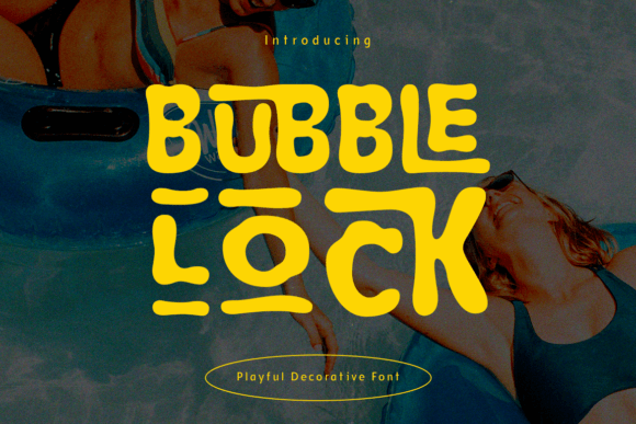 Bubblelock Font: Boost Campaign Visuals
