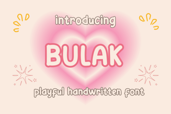 Bulak: A Quirky Display Font for Bold Brands