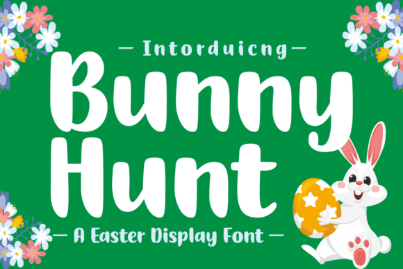Bunny Hunt: A Friendly Handwritten Display Font for Web Design
