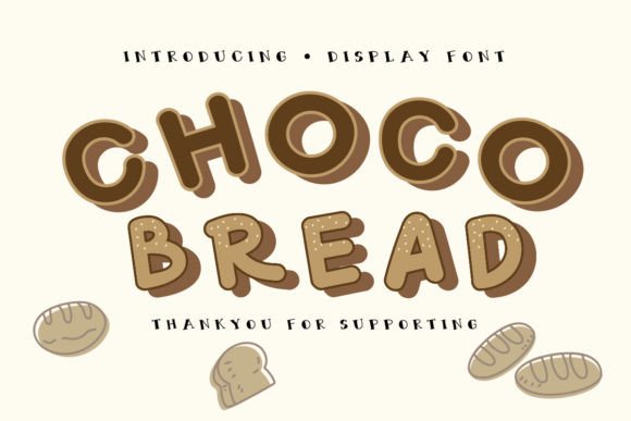 Choco Bread Font for Playful Web Design