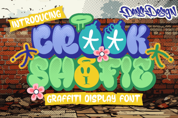 Crook Shofie Typeface for Bold Brand Identity