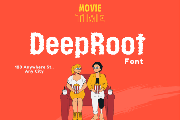 Deeproot Typeface for Organic Editorial Design