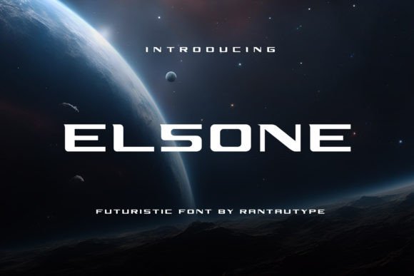 Elsone Font Review: A Futuristic Display Typeface