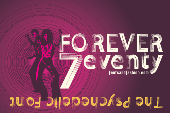 Forever 7eventy: A Retro Display Typeface for Modern Editorial Design