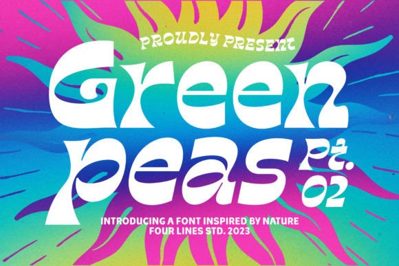 Green Peas Pt. 02: A Retro Display Font for Modern Web Design