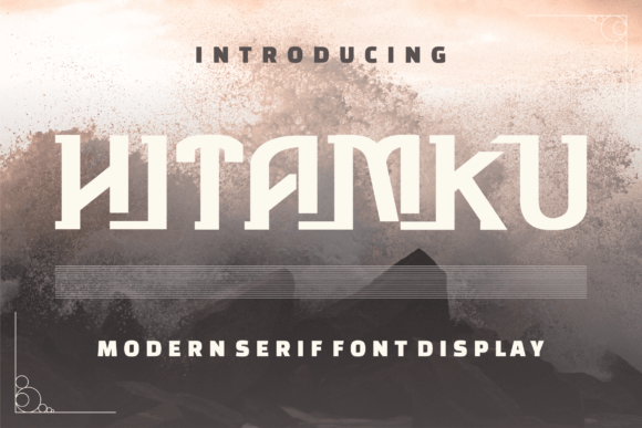 Hitamku Typeface for Modern Branding