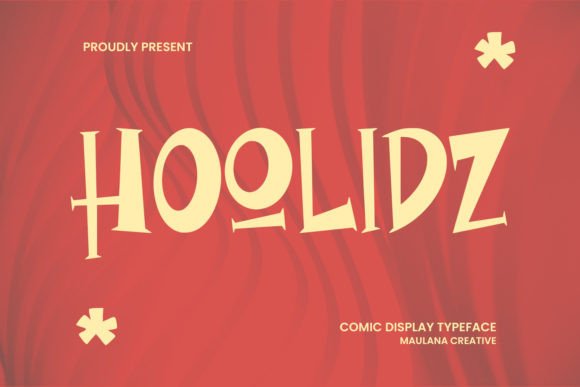 Hoolidz Typeface for Editorial Design