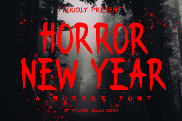 Horror New Year Font for Bold Branding