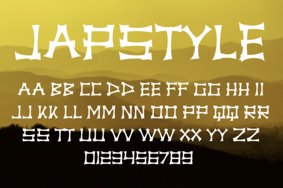 Japstyle Font Review: A Quirky Display Asset