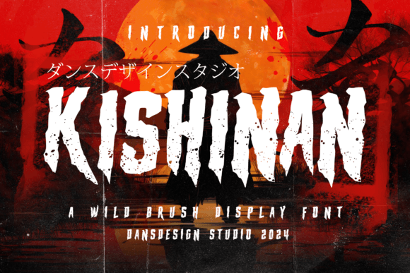 Kishinan Font: A Bold Display Typeface for Modern Brands