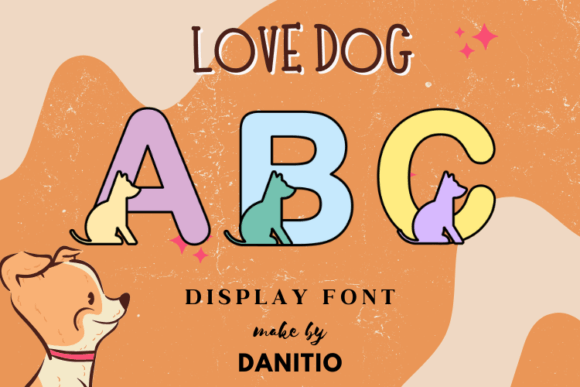 Love Dog Display Font for Crafters