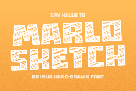 Marlo Sketch Font for Bold Brand Identity