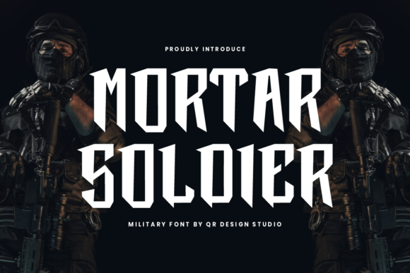 Mortar Soldier: A Bold Display Font for Campaigns