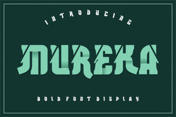 Mureka: A Modern Display Font for Web Design