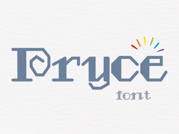 Pryce: A Joyful Display Font for Editorial Design