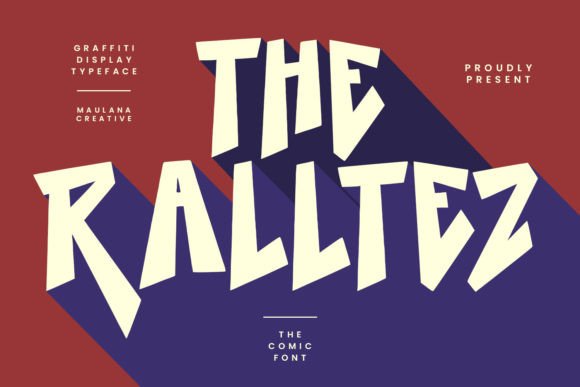 Ralltez: A Playful Display Font for Makers