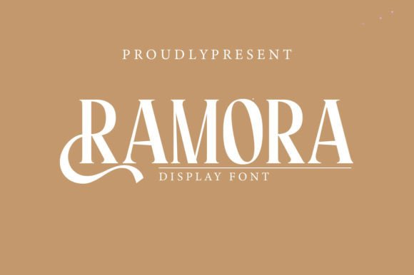 Ramora: The Elegant Serif Font for Makers