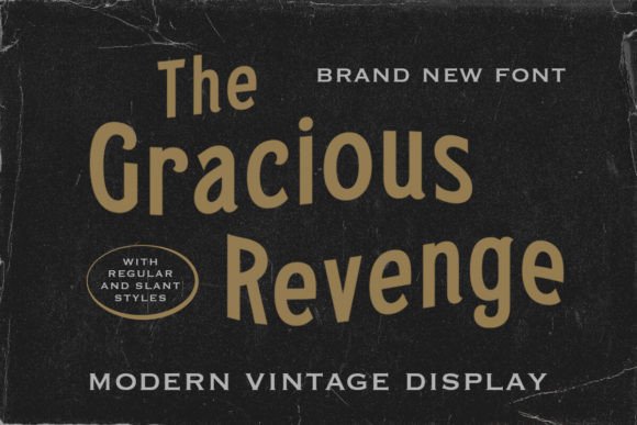 The Gracious Revenge Font for Elegant Branding