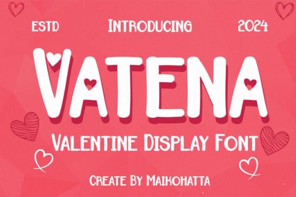 Vatena: A Premium Display Font for Modern Campaigns