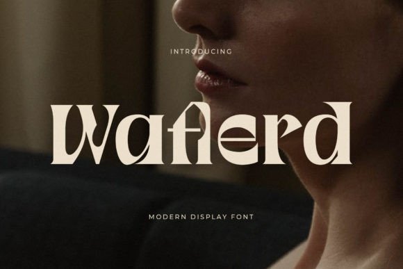 Waflerd: A Luxury Serif Font for Branding