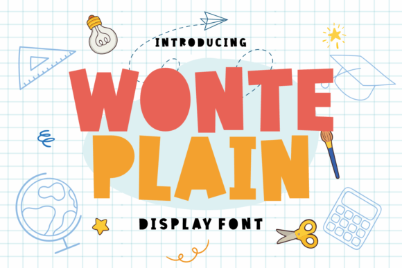 Wonte Plain Typeface for Bold Campaigns